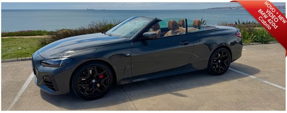 BMW 420d Cabrio na Portugalrent